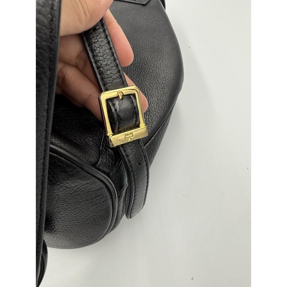 Authentic, Vintage MCM Leather Small Backpack - Made in Germany - Picture 16 of 16